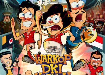 Falcon Pictures Lepas Dua Trailer Baru Warkop DKI Kartun, Dono-Kasino-Indro Makin Gila Aksinya