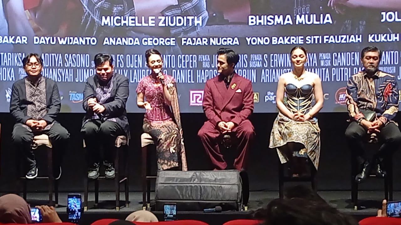 IMG 20250618 WA0005 - Michelle Ziudith Jadi Biduan di Film Angel Pol, Nyanyi Lagu Koplo hingga Goyang Total