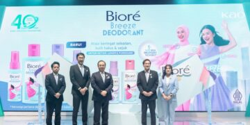 Rayakan 40 Tahun, Kao Indonesia Luncurkan Biore Breeze Deodorant