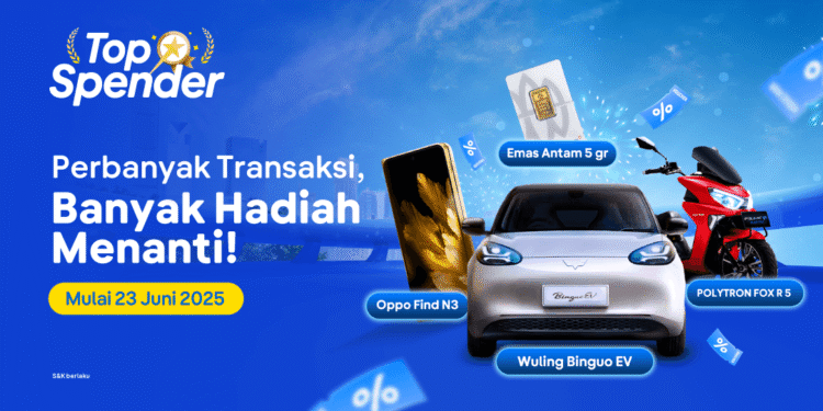 tiket.com Top Spender Hadir Lagi, Waktunya Menangkan Mobil dan Motor Listrik! 1 tiket.com