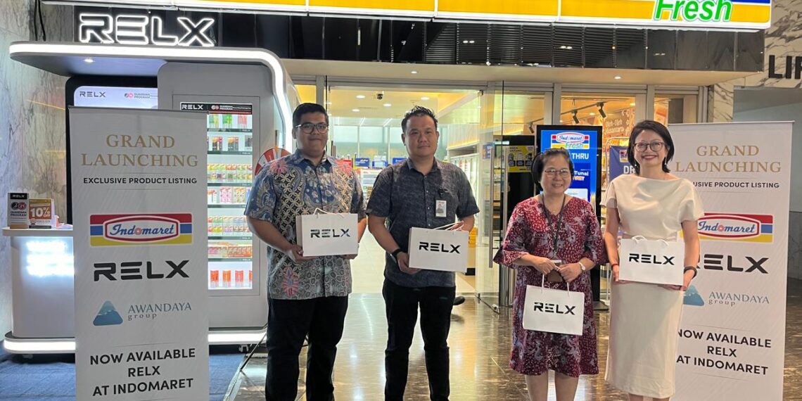 RELX, Resmi Umumkan Kemitraan dengan Indomaret, Luncurkan Produk RELX Pod  Eksklusif di Seluruh Indonesia