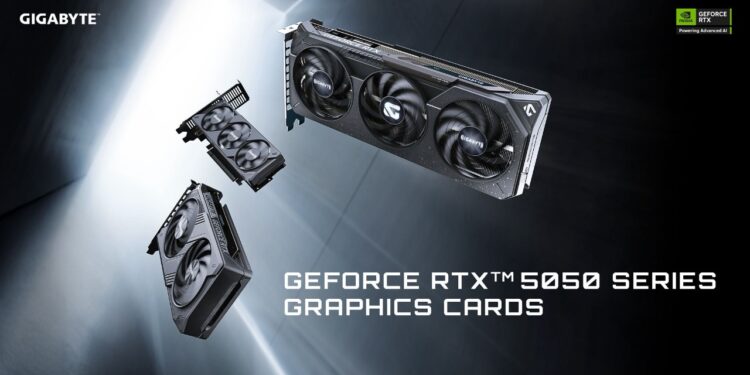 GIGABYTE Meluncurkan kartu Grafis GeForce RTX 5050 1 GIGABYTE