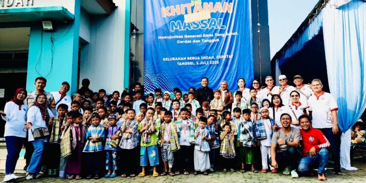 ALSTE Khitankan 150 Anak di Kelurahan Serua Indah, Ciputat