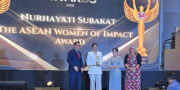 Nurhayati Subakat Raih ASEAN Women of Impact Award 2025, Tegaskan Peran Strategis Perempuan Indonesia di Kancah ASEAN