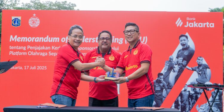 Bank Jakarta Resmi Jadi Sponsor Persija, Siap Majukan Sepak Bola Ibu Kota