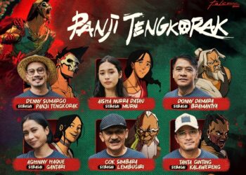 Diperkuat Deretan Bintang, Film Animasi Panji Tengkorak Hadirkan Nuansa Gelap dan Emosional ke Layar Lebar