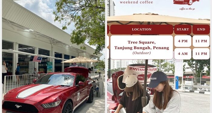 Tinggalkan Kantor, Kakak Beradik Ini Jualan Kopi Keliling Pakai Mobil Mustang! 1 kopi
