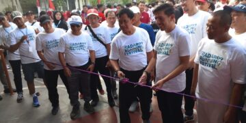Ratusan Warga Ramaikan Radar 09 Running Festival Menyongsong 80 Tahun Indonesia Merdeka