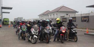 Tomimoto Tire Gaet Komunitas Motor dan Ojol untuk Buktikan Kualitas Ban Lokal di Jalur Pantura