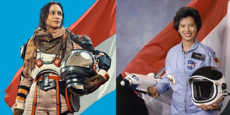 Kisah Pratiwi Sudarmono, Astronot Pertama Indonesia yang Kini ‘Mendarat’ di Layar Lebar lewat Film Pelangi di Mars
