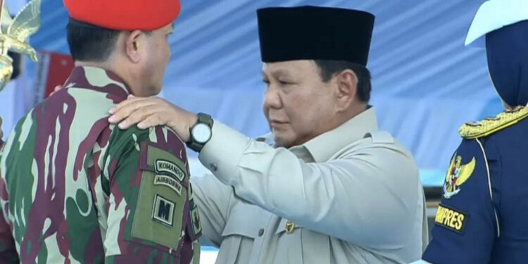 Prabowo, TNI