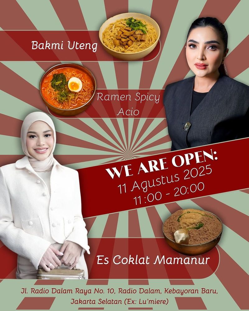 Lumiere Tutup, Anang-Ashanty Kini Perkenalkan Dapur Asix Reborn 2 Dapur Asix