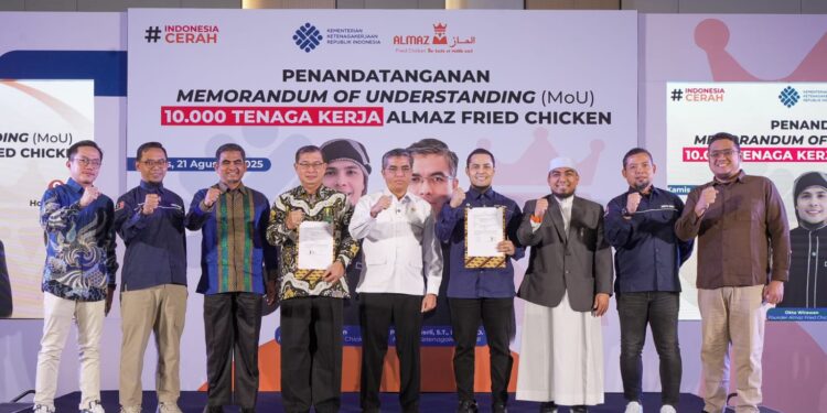 Kemnaker Beri Apresiasi Bisnis Almaz dan Abuya Mampu Serap 10 Ribu Tenaga Kerja