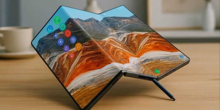 Samsung Siapkan Ponsel Lipat Tiga Galaxy Z TriFold, Bisa Jalankan 3 Aplikasi Sekaligus 1 Samsung Galaxy Z TriFold