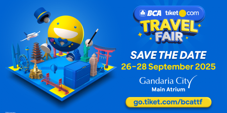 Hadir Kembali untuk Kedua Kalinya, BCA tiket.com Travel Fair 2025 Siap “Dibantu Pesan, Lebih Hemat” untuk Liburan Akhir Tahun 1 BCA tiket.com Travel Fair 2025