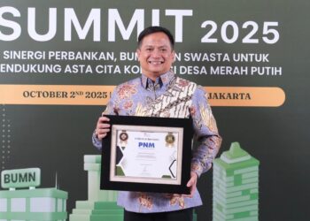 PNM Dinobatkan The Best SOE 2025 oleh The Asian Post Berkat Kinerja Pembiayaan dan Pemberdayaan