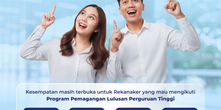 Banyak Peminatnya, Kemnaker Perpanjang Masa Pendaftaran Pemagangan Fresh Graduate