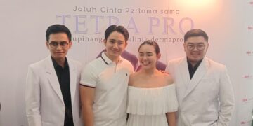 Amanda Manopo dan Kenny Austin Jadi Pengguna Perdana Tetra Pro di Dermapro