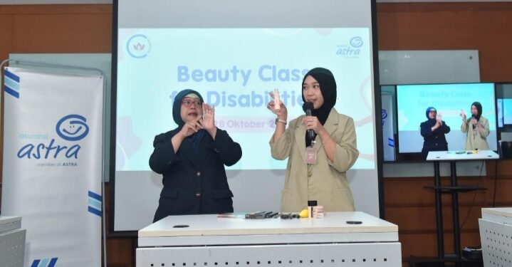 Dorong Inklusivitas Asuransi Astra Hadirkan Beauty Class for Disabilities
