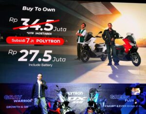 db49ae55 9479 4eda 83dc b8d5d3eacb31 - Polytron Resmi Luncurkan FOX 350, Motor Listrik dengan Desain Ergonomis