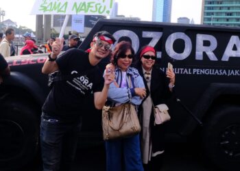 Rubicon ‘Terbang’ di Tengah CFD: Aksi “Bullycon” Gegerkan Publik Menjelang Rilis Film Ozora