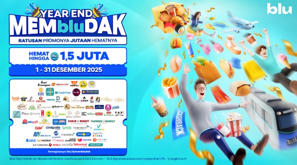 MEMbluDAK! Cara BCA Digital Tutup 2025 dengan Cerdas: 70+ Brand, 100+ Promo, dan Misi Finansial yang Cerdas 1 BCA DIGITAL