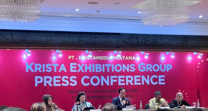 Krista Exhibitions Rilis Enam Agenda Pameran Sepanjang 2026 1 AGENDA TAHUNAN: Krista Exhibitions Group merilis enam agenda pameran industri berskala nasional sepanjang tahun ini. (FOTO: WAYTRI/KORANINDOPOS.COM)