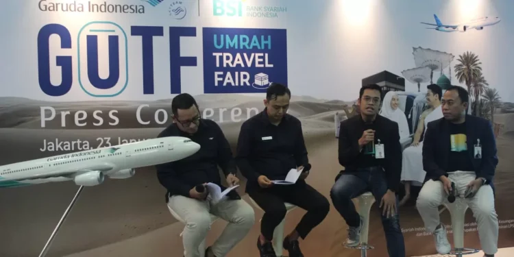 Rayakan HUT ke-77, Garuda Indonesia Hadirkan 40 Ribu Kursi Umrah dan Haji Plus di GUTF 2026 1 Garuda Indonesia
