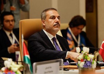 PERINGATAN KERAS: Menteri Luar Negeri Turki Hakan Fidan menghadiri pertemuan di VIA Riyadh di Riyadh, Arab Saudi, beberapa waktu lalu. (Foto Ilustrasi: REUTERS/Hamad I Mohammed)