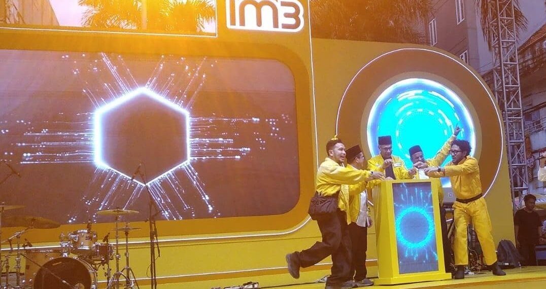 Beli Paket Data Ramadan IM3 Dapat Fitur Antiscam dan Spam 1 PROGRAM RAMADAN: Seremonial peluncuran Program Paket Ramadan SATSPAM+ IM3 di Blok M Hub, Jakarta Selatan pada Kamis (12/2/2026). (FOTO: WAYTRI/KORANINDOPOS.COM)