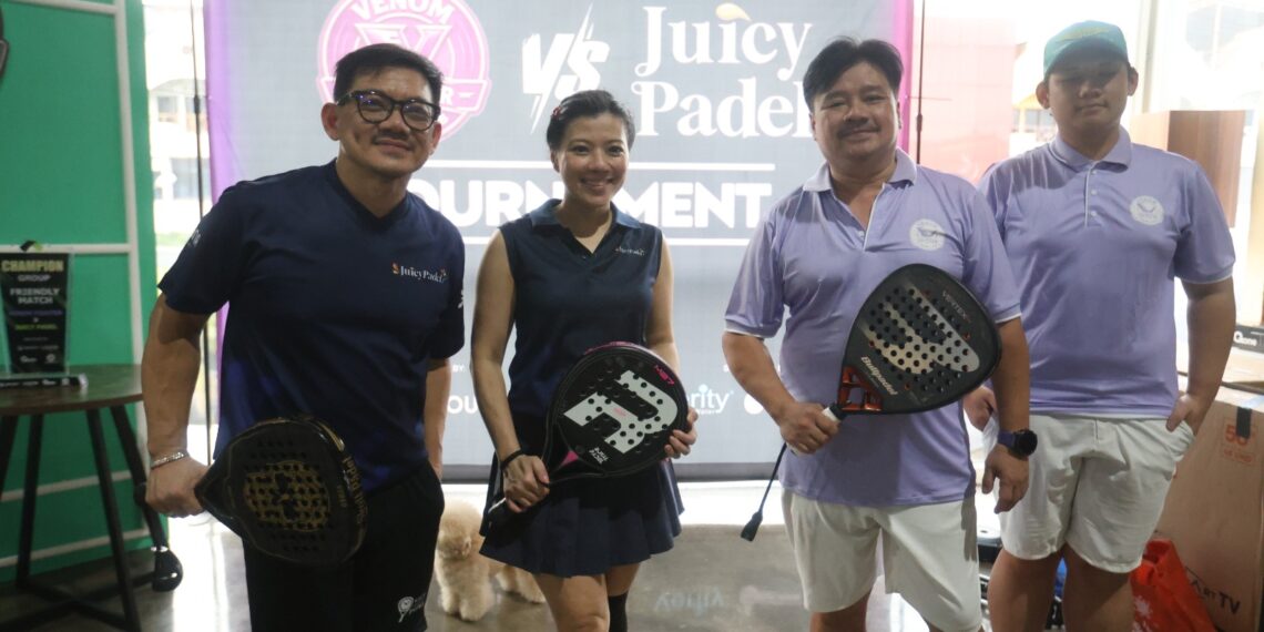 Duel Kakak Beradik di Lapangan Padel Pertemukan Juicy Padel dengan Venom Fighter 1 Duel Kakak Beradik di Lapangan Padel Pertemukan Juicy Padel dengan Venom Fighter