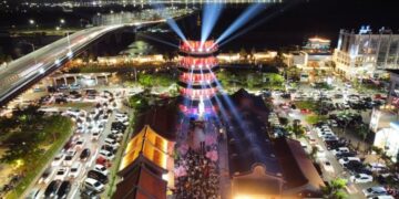 PERAYAAN IMLEK: Perayaan Imlek di Kawasan Pantjoran, Pantai Indah Kapuk (PIK). Pada tahun ini, PIK Tourism Board menghadirkan rangkaian acara bertajuk Journey of Lunar New Year. (Foto Ilustrasi: Dok/Pantjoran PIK)