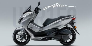 Motor Matic 150 cc Suzuki Pesaing Nmax dan PCX Terdaftar di Samsat Jakarta