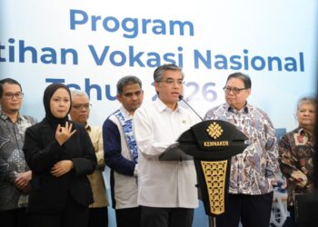 Kemnaker Siapkan 20.000 Kuota Pelatihan Vokasi Nasional 2026 Batch 1