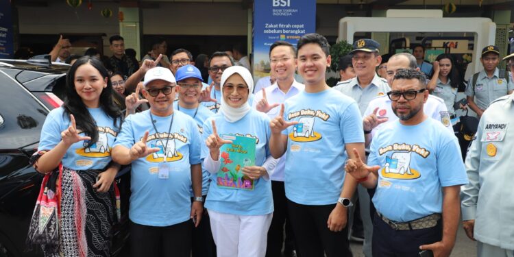 Menunggu Mudik Sambil Membaca, 24 Ribu Buku Anak Dibagikan di Titik Transportasi