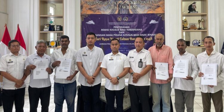 Lapas Pemuda Tangerang Beri Remisi Nyepi 2026, 6 WBP Beragama Hindu Terima Remisi Khusus