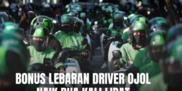 Bonus Hari Raya Driver Ojol Digulirkan, Kolaborasi Platform dan Pemerintah Diperkuat