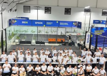Epson Indonesia Gelar Buka Puasa Bersama Media, Diawali Olahraga Padel