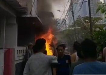 Kebakaran Hanguskan Rumah di Bendungan Hilir, Satu Orang Meninggal Dunia