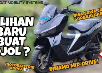 Daedong Mobility GS100 Lite: Motor Listrik Korea dengan Sistem Sewa, Solusi Efisien untuk Driver Ojol