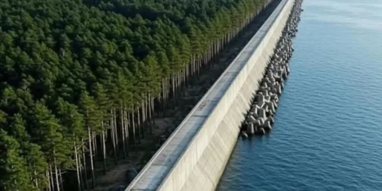 Giant Sea Wall Jadi Andalan Dunia Hadapi Ancaman Kenaikan Permukaan Laut