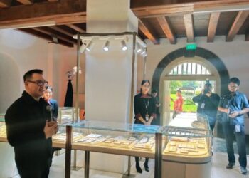 HERITAGE AND TIMELESS: Frank & co. menggelar exhibition selama tiga hari, 23–26 April 2026, di Gedung A.A. Maramis, Jalan Lapangan Banteng Timur, Pasar Baru, Sawah Besar, Kota Jakarta Pusat. (FOTO: SHANTY AULIA/KORANINDOPOS.COM)