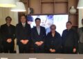 HUBUNGAN BILATERAL: Para pihak usai penandatanganan MoU antara Nextgen Kreatif, creative hub pendidikan nonformal, dan YOU-I JAPAN Co., Ltd di Gedung WTC3 Setiabudi, Jakarta Selatan, Selasa (14/4/2026). (FOTO: WAYTRI/KORANINDOPOS.COM)