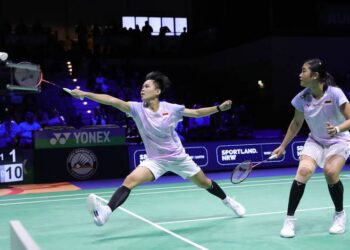 DEBUT POSITIF: Amallia Cahaya Pratiwi/Siti Fadia Silva Ramadhanti menjejak semifinal Kejuaraan Asia 2026 dengan hasil positif. (Foto Ilustrasi: Humas PP PBSI)