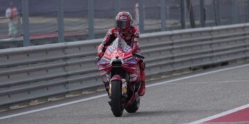 BELUM MAKSIMAL: Performa Marc Marquez memulai MotoGP 2026 tak memuaskan. (Foto: Hasan Bratic/Anadolu via Getty Images)
