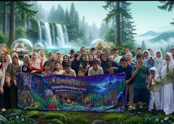 Serunya Kebersamaan Warga Kampoeng Doea dalam Konsep “Glamping Yuk !” 