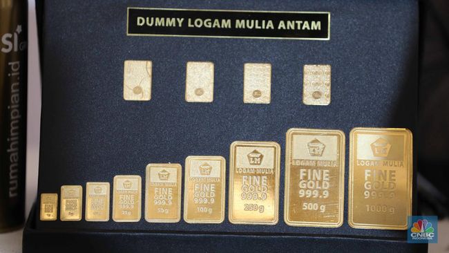 Harga Emas Antam Melonjak dalam Sepekan, Investor Kembali Berburu Aset Aman 1 Harga Emas Antam Melonjak dalam Sepekan, Investor Kembali Berburu Aset Aman