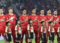 LAGA UJI COBA: Para pemain Timnas Indonesia pada laga melawan Bulgaria di final FIFA Series pada Senin (30/3/2026) (Foto Ilustrasi: (c) Muhammad Iqbal Ichsan)