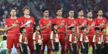 LAGA UJI COBA: Para pemain Timnas Indonesia pada laga melawan Bulgaria di final FIFA Series pada Senin (30/3/2026) (Foto Ilustrasi: (c) Muhammad Iqbal Ichsan)