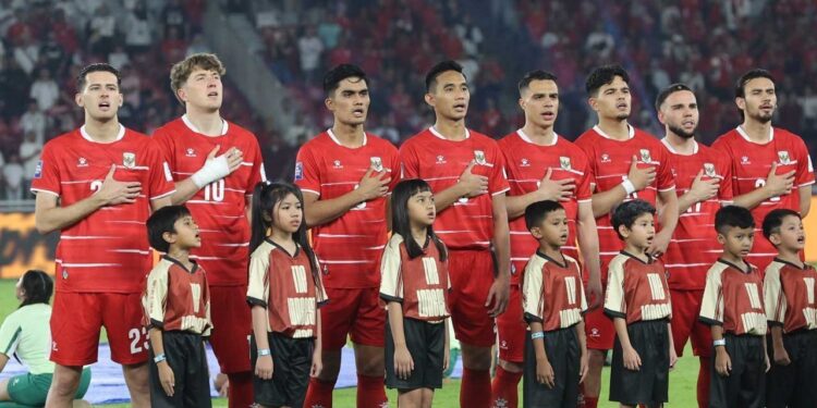 PSSI Segera Jual Tiket FIFA Matchday 2026 1 LAGA UJI COBA: Para pemain Timnas Indonesia pada laga melawan Bulgaria di final FIFA Series pada Senin (30/3/2026) (Foto Ilustrasi: (c) Muhammad Iqbal Ichsan)